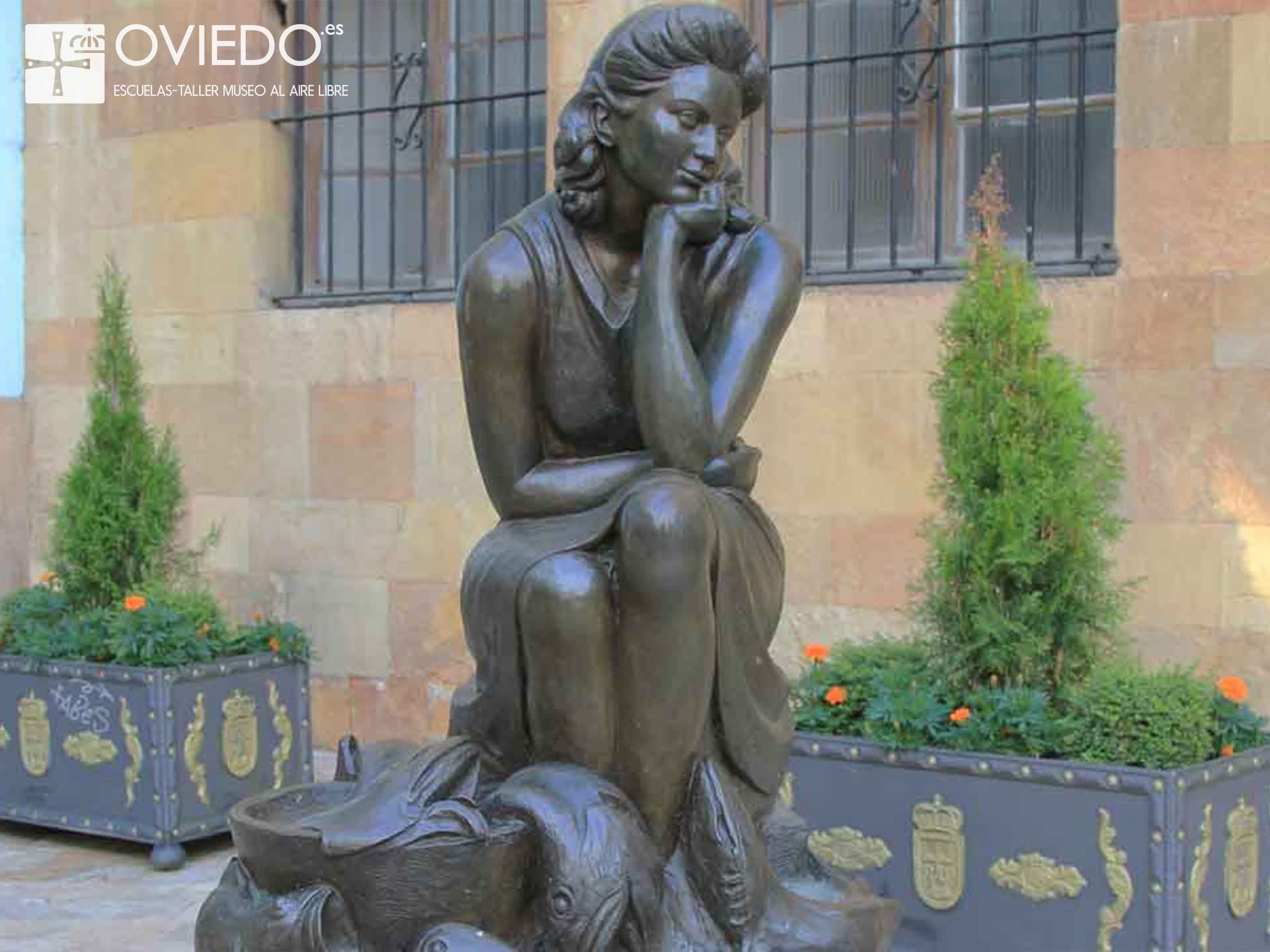 escultura La Pescadera